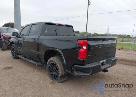 2025 Chevrolet Silverado 1500 2Wd Short Bed Custom из США, поврежденный, VIN 1GCPABEK8SZ206229